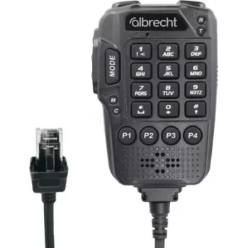 Albrecht microfone multifunções para AE 5900 Mini SSB