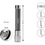 Delock 5G 3700 - 4200 MHz Antena conector N macho 4 dBi omnidirecional rígida exterior cinzento 10 cm