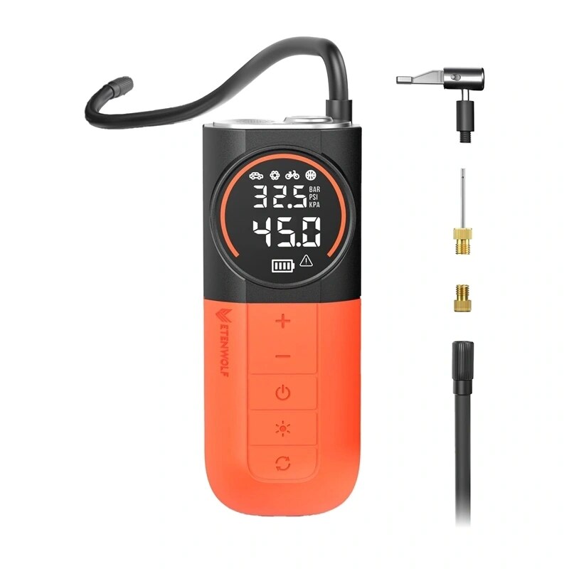 Etenwolf S1 Compressor de ar automóvel, 11,03 bar, 5200 mAh