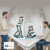 Leitz Ergo Suporte para portátil 2 em 1 sentado/em pé, preto (65890089)