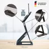 Leitz Ergo Suporte para portátil 2 em 1 sentado/em pé, preto (65890089)