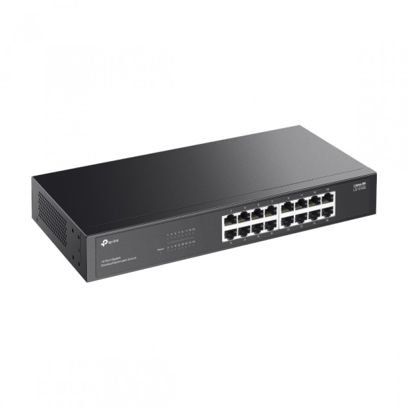 TP-Link LS1016G switch Gigabit 16 portas para secretária/rack