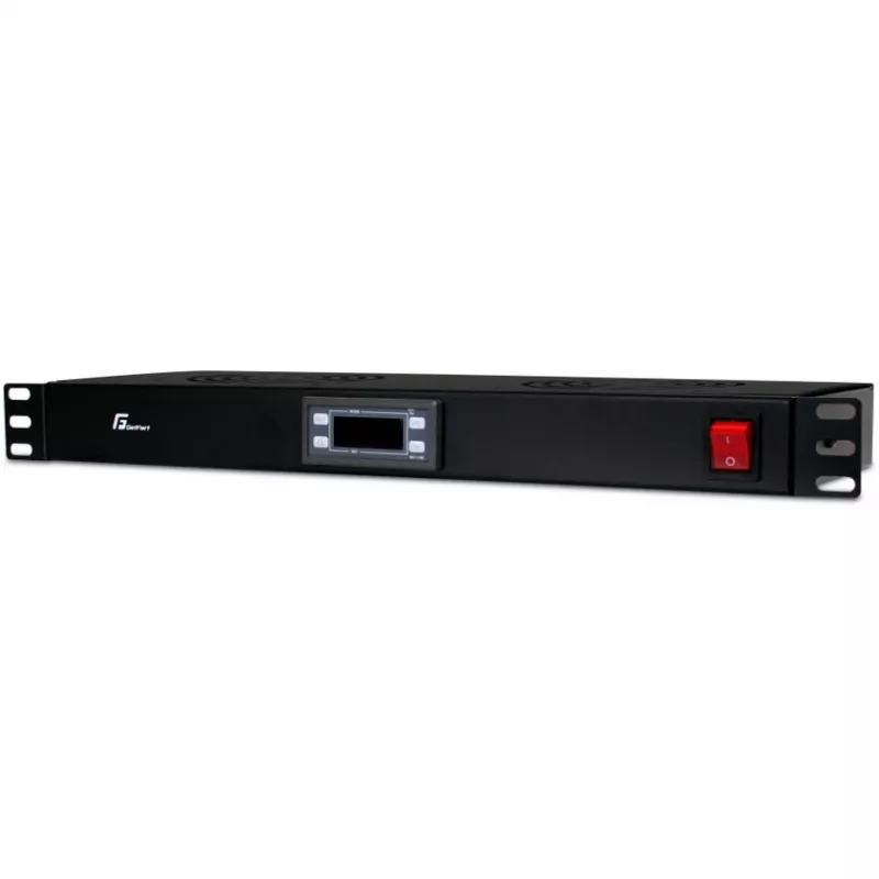 Getfort Painel de ventilação para rack 1U com 2 ventoinhas e termostato (GF-FAN2TR)