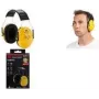 3M Peltor Optime H510AC protetor auditivo, amarelo/preto, arco de cabeça ajustável, almofadas de espuma