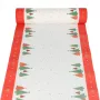 PAPSTAR Caminho de mesa de Natal Plain Christmas Trees em Airlaid, em rolo, medidas: (L)400 mm x (C)24 m