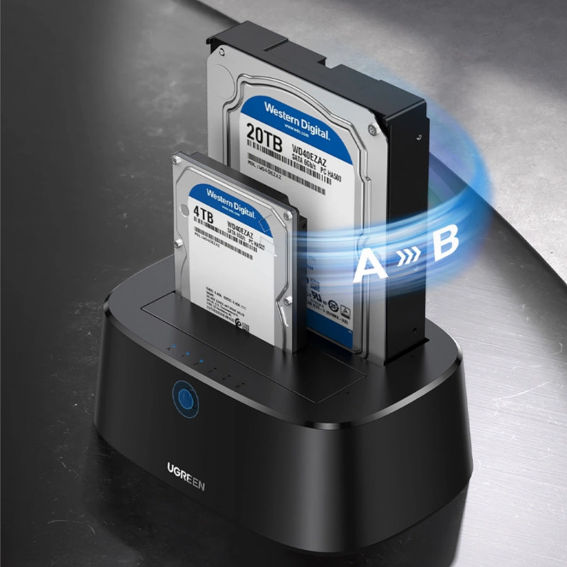UGREEN CM198 Docking station para HDD/SSD SATA de 2,5