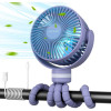 Momcozy ventilador portátil para carrinho de bebé roxo