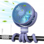 Momcozy ventilador portátil para carrinho de bebé roxo