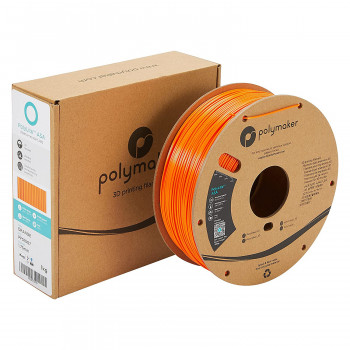 Polmask ASA 1,75 mm Laranja 1 kg Filamento para impressora 3D