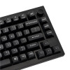 Conjunto completo de teclas Keychron Double Shot KSA PBT - White on Black (PBT-03)
