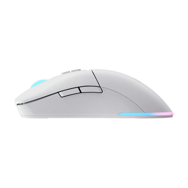 Lenovo Legion M220 rato gaming sem fios RGB, 2,4 GHz / Bluetooth / com fio, branco glaciar (GY51V60437)