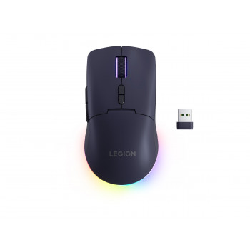 Lenovo Legion M220 rato gaming sem fios RGB, 2,4 GHz / Bluetooth / cabo, Nebula Purple (GY51V60439)