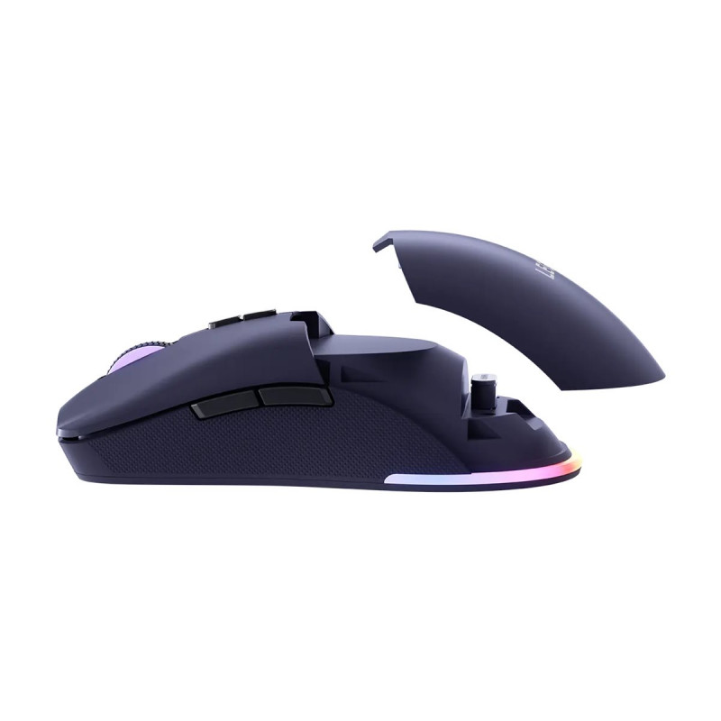 Lenovo Legion M220 rato gaming sem fios RGB, 2,4 GHz / Bluetooth / cabo, Nebula Purple (GY51V60439)