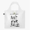 Saco LOQI Basquiat – Not for Sale (semitransparente)