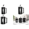 Cafeteira Ritzenhoff & Breker ADANA, 0,8 l, preto, em vidro borossilicato