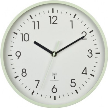 Relógio de parede radiocontrolado TFA Dostmann 60.3550.04 24,5 cm x 4,2 cm menta