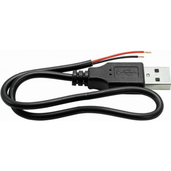 Omnitronic Cabo USB-A para 2 extremidades abertas, 30 cm (30222100)