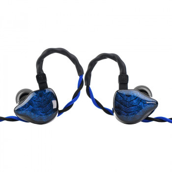 Auscultadores intra-auriculares com fio TRUTHEAR Nova (azul)