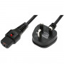 Cabo de alimentação Microconnect, UK tipo G para IEC C13 (MC-UKC135B)