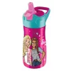 Maped PICNIK Garrafa de água Barbie, 0,43 l, corpo em aço inoxidável com motivo Barbie, palhinha incluída