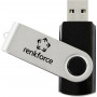 Pen drive Renkforce RF-USBS-180 1GB USB 2.0, preto/prateado (RF-7557590)