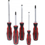 Conjunto de chaves de fendas KS TOOLS ERGOTORQUEplus, 5 unid.