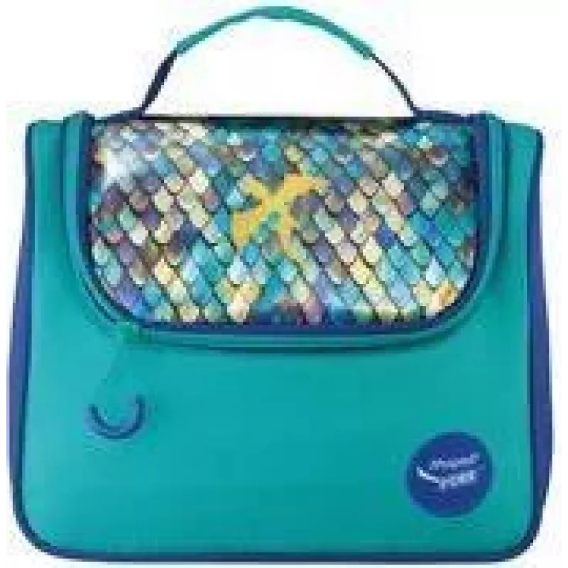 Lancheira Maped PICNIK DRAGON, verde / azul, material: 100 % poliéster, forro: PEVA