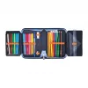 Estojo herlitz Tech Mech, 31 peças em poliéster, dimensões: (L)205 x (P)140 x (A)38 mm, 2 abas