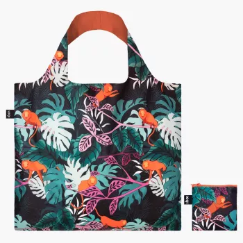 Saco LOQI Glitter Power – Mata Monkey (Q_GP.MM.R)