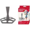 Suporte para cartucho escolar ROTH, em plástico, cinzento para cartuchos individuais 700 e 850 mm, 3 peças