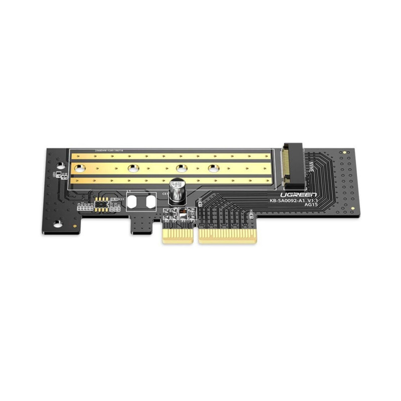 Placa adaptadora UGREEN CM302 M.2 NVMe SSD para PCIe 3.0 x4 (CM302-70503)