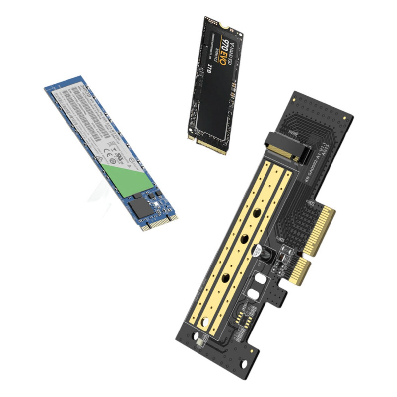 Placa adaptadora UGREEN CM302 M.2 NVMe SSD para PCIe 3.0 x4 (CM302-70503)