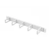 Painel de gestão de cabos Lanberg 19 polegadas 1U, tipo B - cinzento (AK-1202-S)