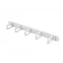 Painel de gestão de cabos Lanberg 19 polegadas 1U, tipo B - cinzento (AK-1202-S)