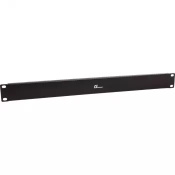Placa cega Getfort 1U para armários rack, preto (GF-Z1U)