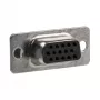 EFB Elektronik Caixa de crimpagem D-Sub para conectores fêmea, E-DFCR/15
