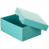 Caixa de arrumação FALKEN PURE 1250 folhas azul pastel 18,0 x 25,0 x 10,0 cm