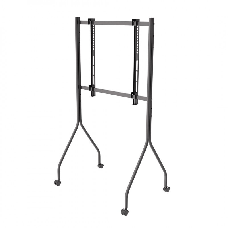 Maclean MC-180 B suporte de TV com rodas, 37–80 polegadas, máx. 50 kg, VESA 600x400, preto