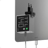 SHARGE Pixel 140 carregador GaN, 140W, 3x USB-C, ecrã Dot-Matrix - cinzento