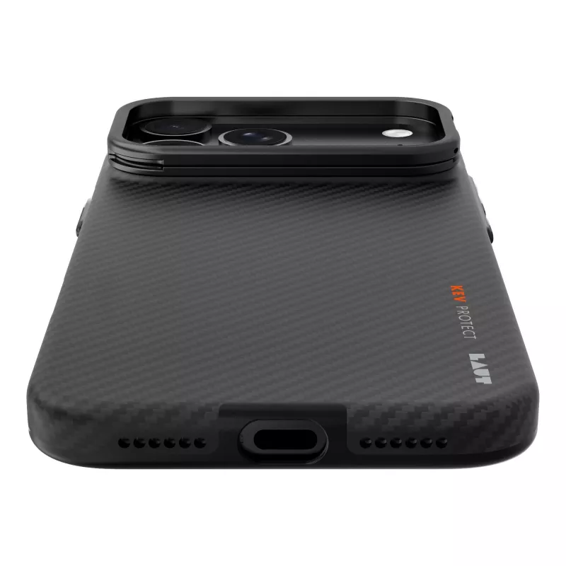 Laut Kev Protect – capa para iPhone 18 Pro / 17 Pro, compatível com MagSafe (preto)