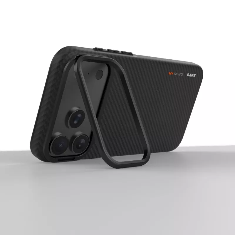 Laut Kev Protect – capa para iPhone 18 Pro / 17 Pro, compatível com MagSafe (preto)