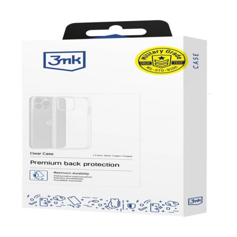 3mk Clear capa transparente para Huawei Pura 70 Ultra