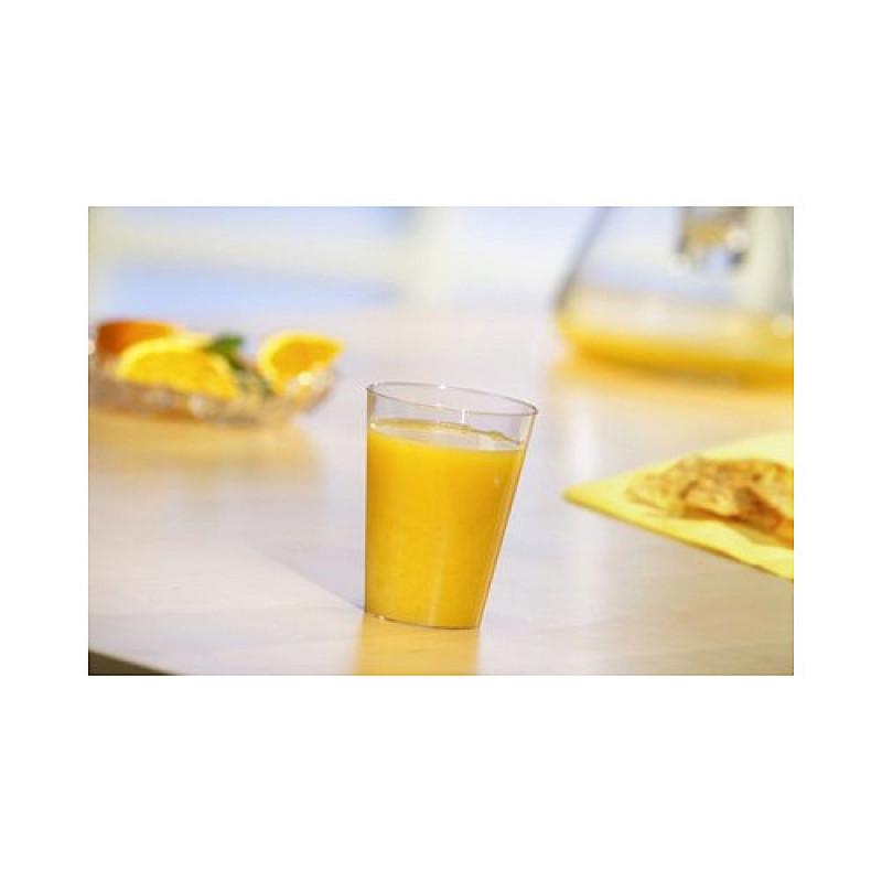 STARPAK copo descartável, 9 cm, 0,4 l, cristalino