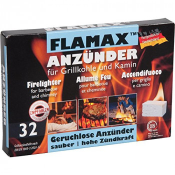 Flamax acendalhas de parafina, 32 unid. (1318113)