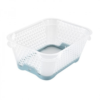 Keeeper cesto mini A7 Jonas 16x12x7cm transparente/azul