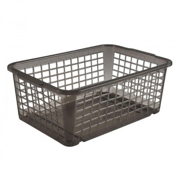 Keeeper cesto mini 30x20x11cm Fred transparente cinzento