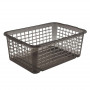 Keeeper cesto mini 30x20x11cm Fred transparente cinzento