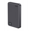 Powerbank Ksix Powerbank Magslim 10000 mAh magnética 15W USB-C PD 20W com ecrã digital preta