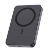 Powerbank Ksix Powerbank Magslim 10000 mAh magnética 15W USB-C PD 20W com ecrã digital preta