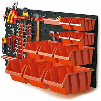Caixa empilhável Curver Profi 2 16 x 11,5 x 7,5 cm, vermelha